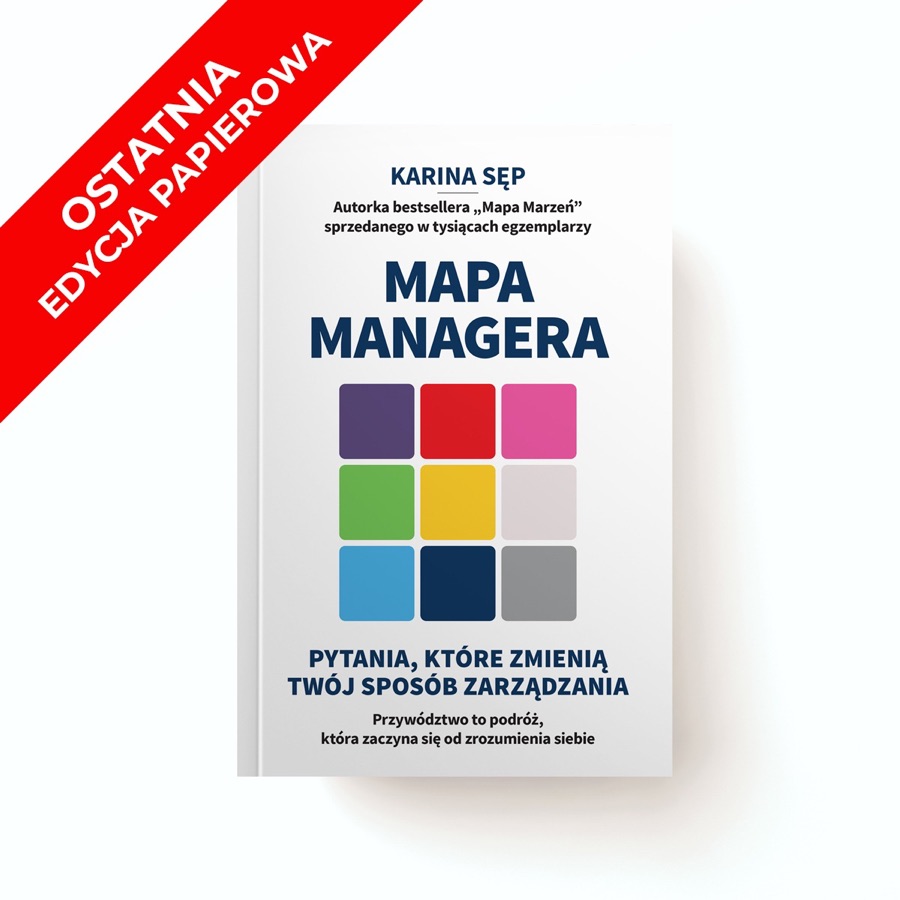 Okładka książki Mapa Managera
